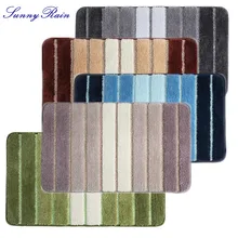 SunnyRain 1 шт. небольшой ворсистый ковер для кухонных ковриков для ванной комнаты пушистые коврики