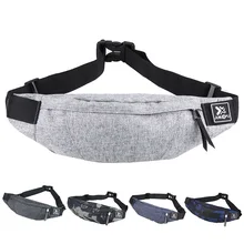 Gemeer, черная водонепроницаемая сумка на пояс для денег, мужской кошелек, Подростковый дорожный кошелек, ремень, Мужские поясные сумки, чехол для сигарет, для телефона