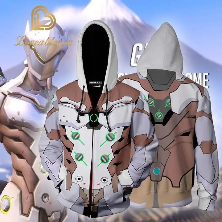 Мужская толстовка Overwatch мужские костюмы для косплея Для женщин толстовки Солдат 76 Jack Morrison пуловер Топы уличная пальто куртки