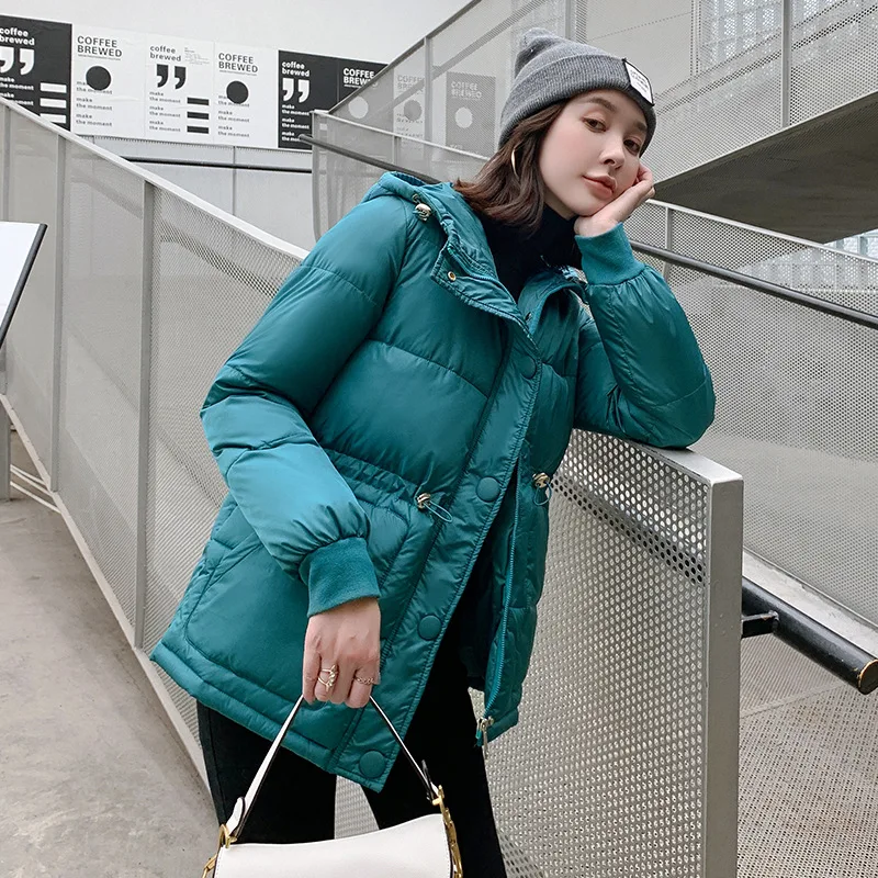 Abrigos Mujer Invierno короткая зимняя куртка женская хлопковая куртка женская с подкладкой Парка женская куртка зимнее пальто для женщин - Цвет: 3