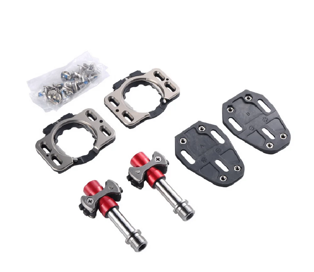 3 Sealed Bearing Lollipop Self locking Auto Lock Egg Beater Titanium