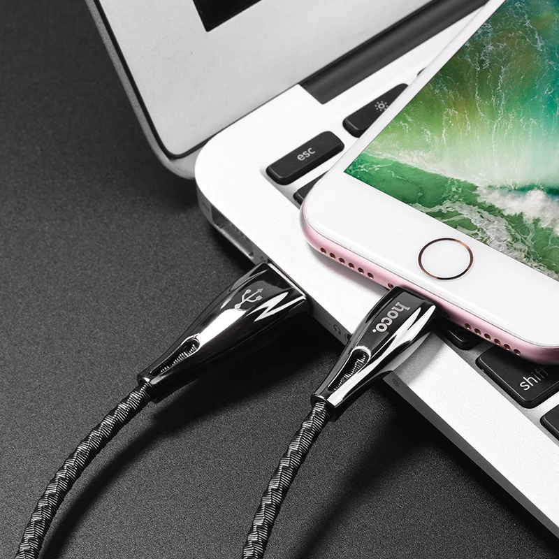 Прочный USB кабель HOCO U56 10 шт./лот 1 2 м|Кабели для мобильных телефонов| |