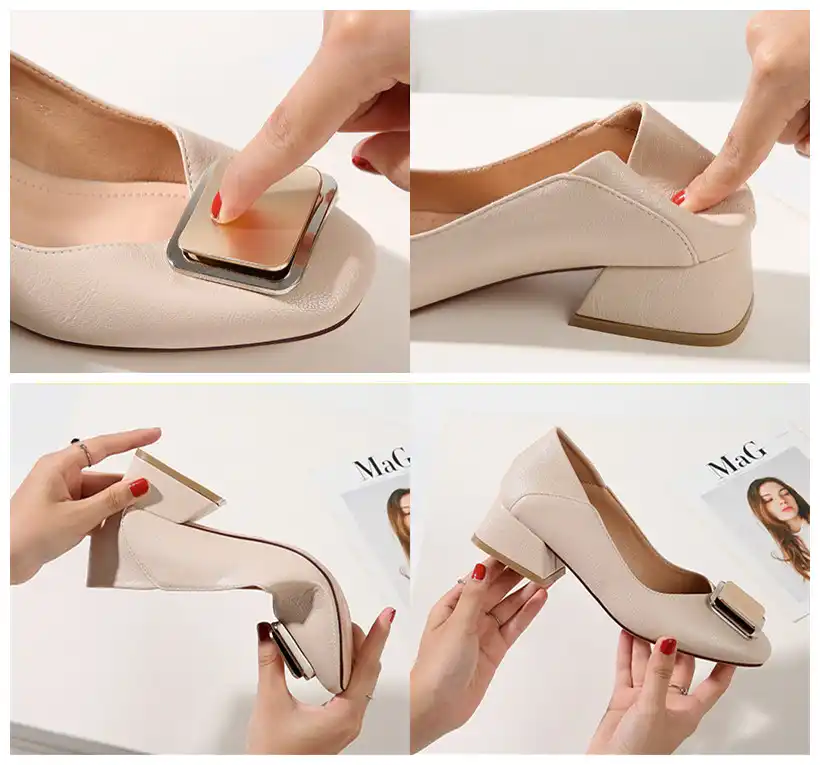 comfy nude heels