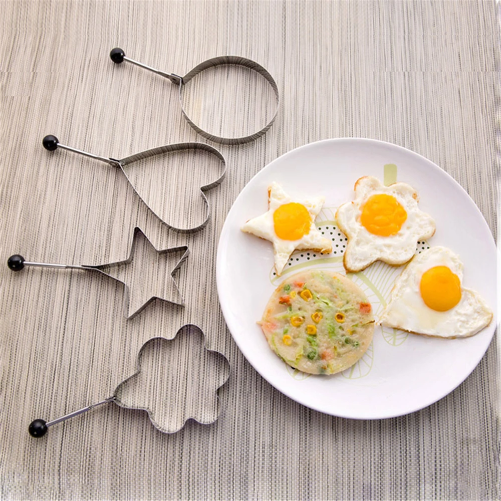 Новейшие креативные инструменты для приготовления яиц омлет форма для блинов приспособление для жарки яиц из нержавеющей стали кухонные гаджеты