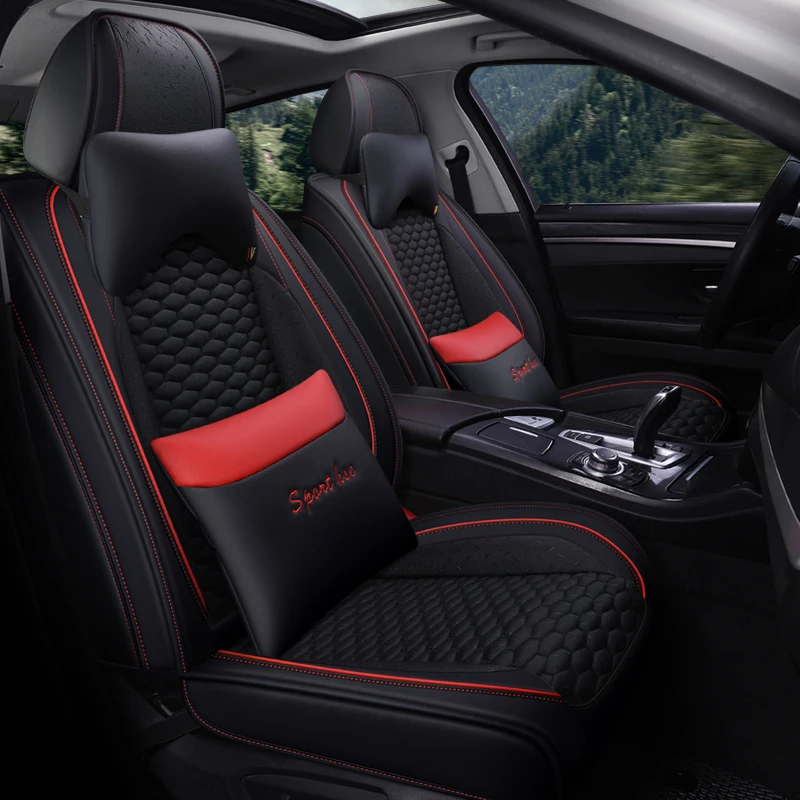 

Full Coverage PU Leather car seat cover flax fiber auto seats covers for bmw e46 e90 e91 e92 e93 f30 f31 f34 f35 e30 e36