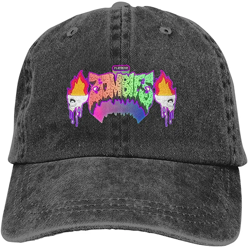ShirleyLSmithwick Flatbush Zombies Baseball Cap for Men Women Denim Hat Cotton Dad Caps |