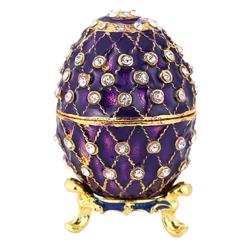 

Egg Jewelry Box Jewelry Bowl Jewelry Box With Rhinestones For Easter Egg Jewelry