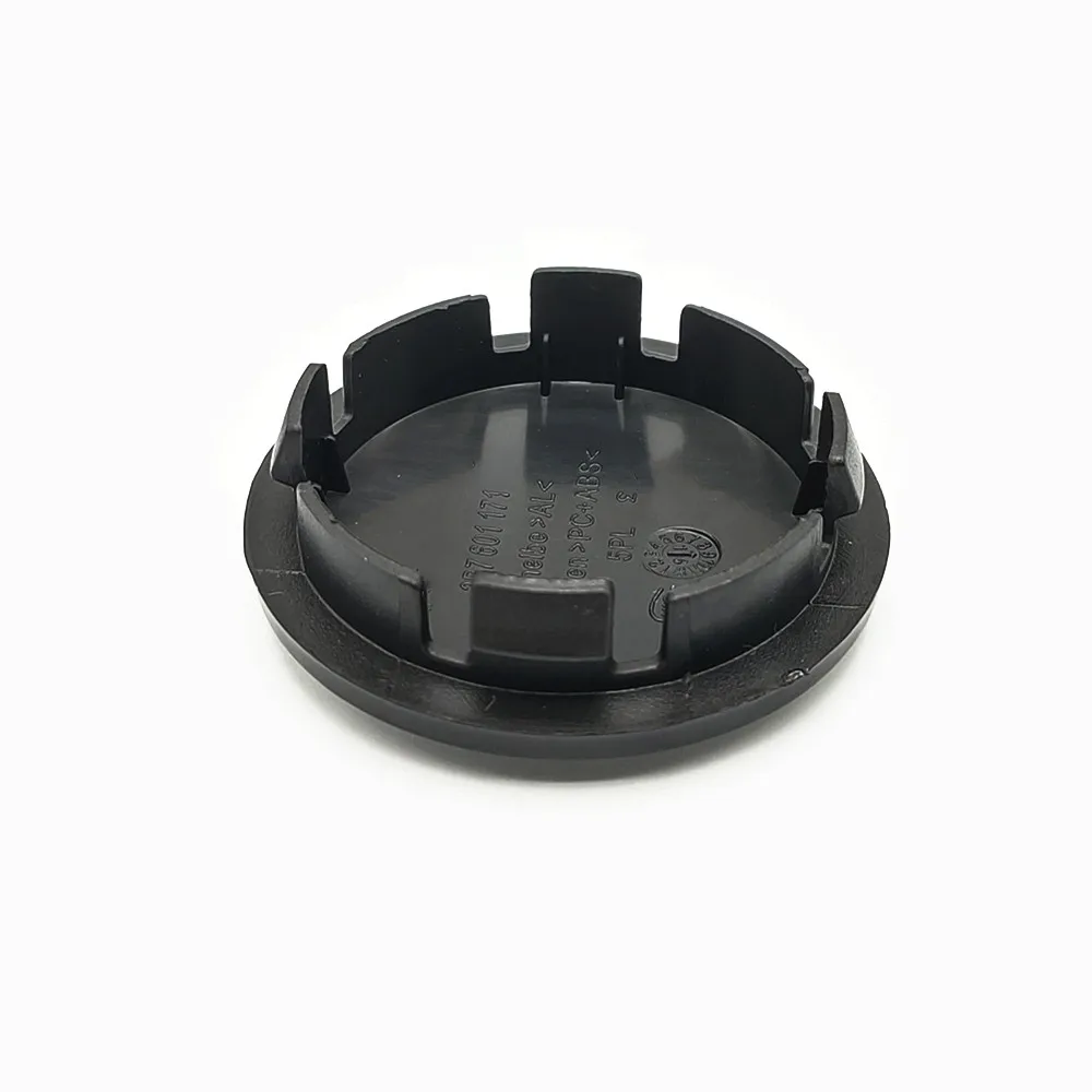 Wheel Center Caps 65mm Black Car Wheel Center Caps Hub Cover For Touran Beetle Golf Bora Sharan Tiguan 3B7601171 3B7 601 171