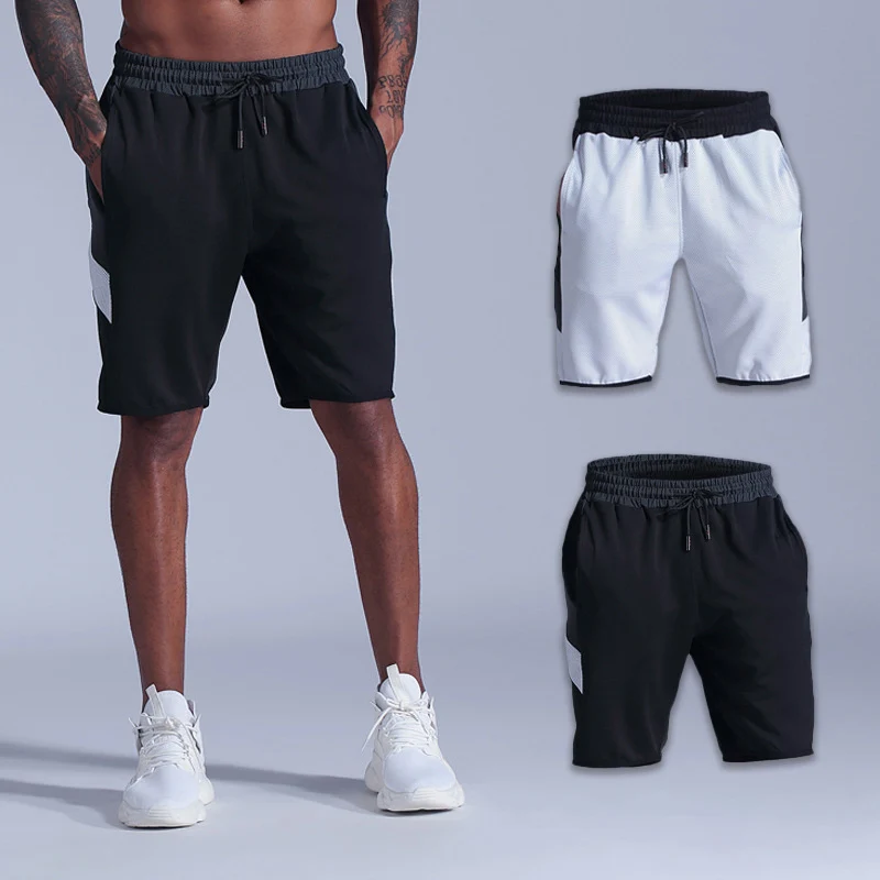 New Men Gym Training Shorts Workout Sports shorts Casual Fitness Running Shorts Male Short Pants tennis badminton Shorts