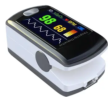 

Finger Pulse Oximeter Pulsioximetro SpO2 PR OLED Rechargeable CE Medical Oximetro De Dedo Heart Rate Monitor OLED CMS50E
