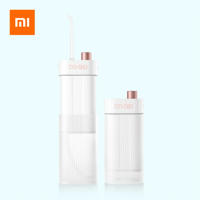 Xiaomi DR. BEI F3 Ирригатор для полости рта Стоматологическая Портативный 180 мл водяной Флоссер наконечник Перезаряжаемые 3-х уровневый 0,6 мм ультра-тонкий водяной Флоссер