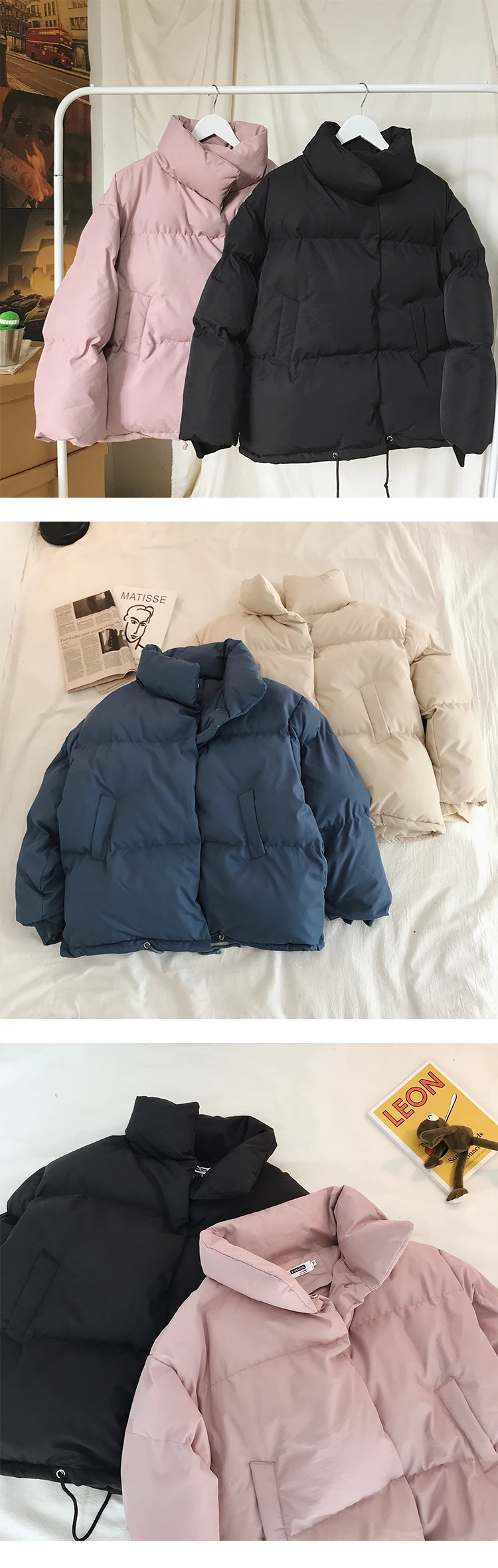 Privathinker, корейские зимние куртки, мужские зимние куртки,, Harajuku, три цвета, утолщенная, теплая, пара, ветровка, куртки