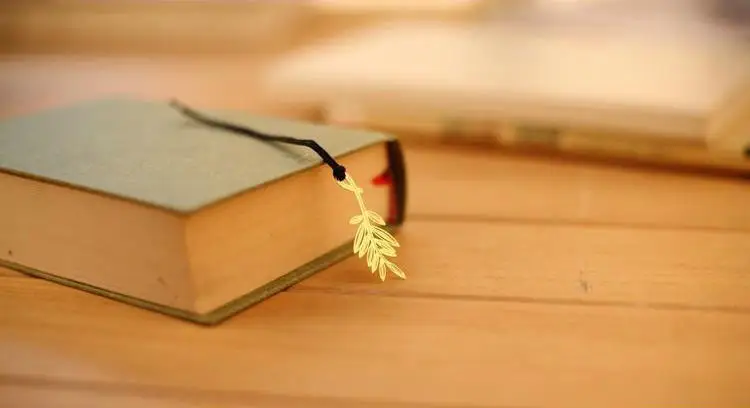 Креативный ретро золотой полый Sycamore листья дизайн металлическая Закладка для книг школьников винтажные закладки красивые подарки