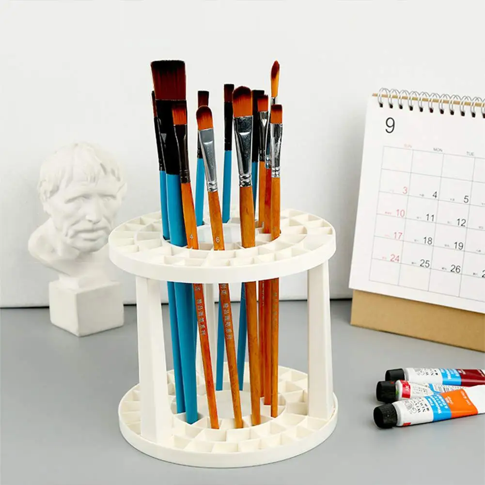 Отверстия Дисплей Стенд Поддержка живопись кисти ручка держатель для рисования товары для рукоделия