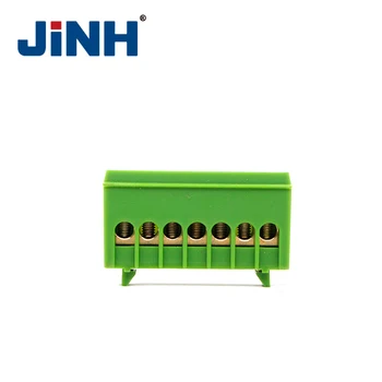 

JHS02 SERIES 6*9 brass bus bar terminal block screw terminal block connector