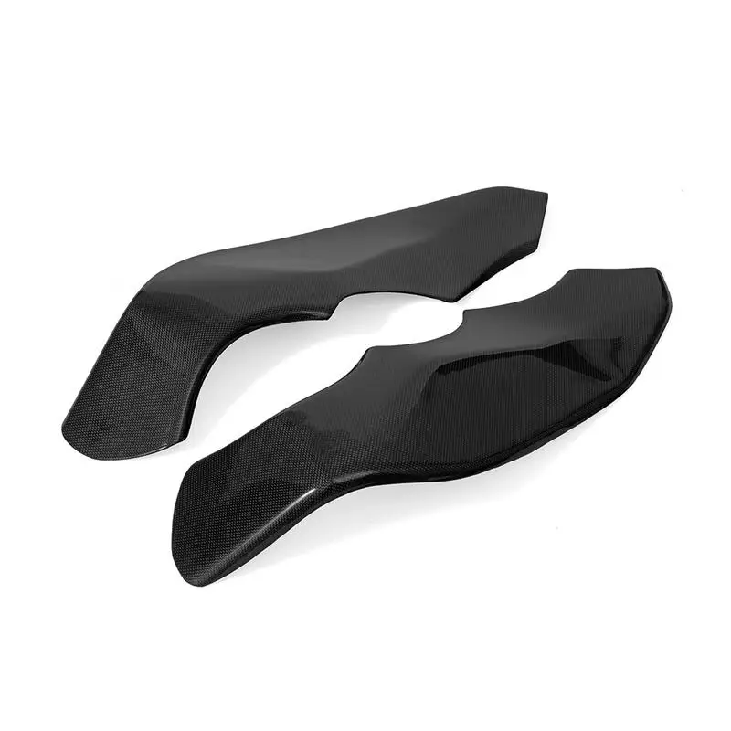Углеродное волокно мотоциклетные рамки Обложка протектор для Kawasaki ZX10R 2009 2011 2012