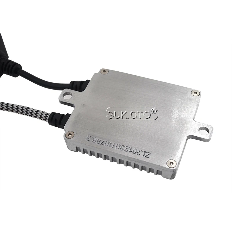 SUKIOTO 35W Canbus No Error DLT X3 Xenon Ballast H7C HID Kit Metal Base Short Tube H7 4300K 5000K 6000K 8000K HID Headlight Bulb (5)