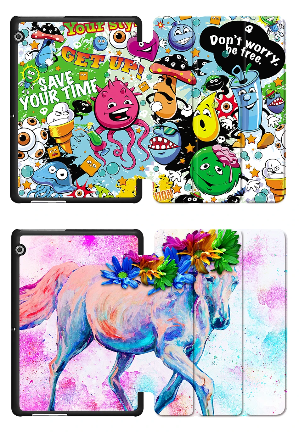 MTT из искусственной кожи флип-чехол для huawei MediaPad T3 10 AGS-L09 AGS-L03 Honor Pad 2 9,6 дюймов Чехол с трехслойной подставкой чехол для планшета Funda