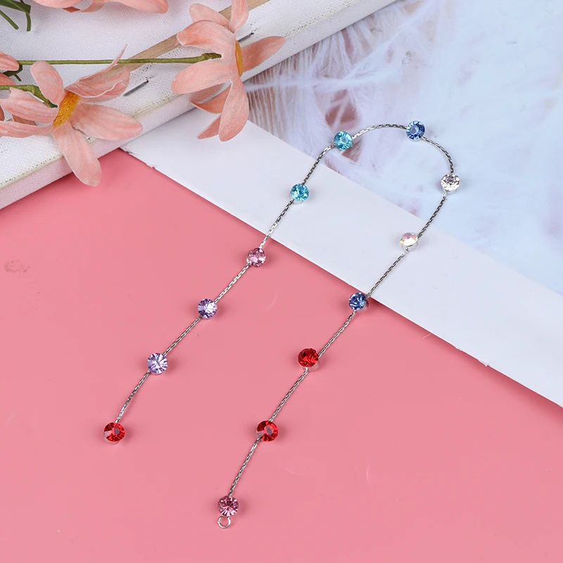 New Girl Hair Extension Rhinestone Tool Glitter braid hairpin Bridal Wedding Hair Accessories