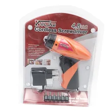 Напрямую от производителя продавая 4,8 V электрическая шуруповерт перезаряжаемая Бытовая, мини-электрическая дрель упакованная комбинация a Generat