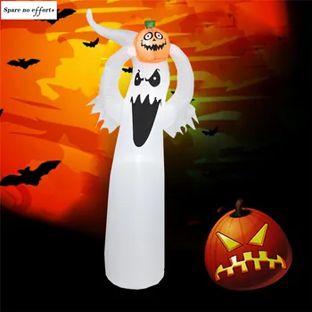 

Halloween Inflatable Air Mold little Ghost lifts Pumpkin With Iamp Inflatable luminous Pumpkin light Halloween Inflatable Ghost