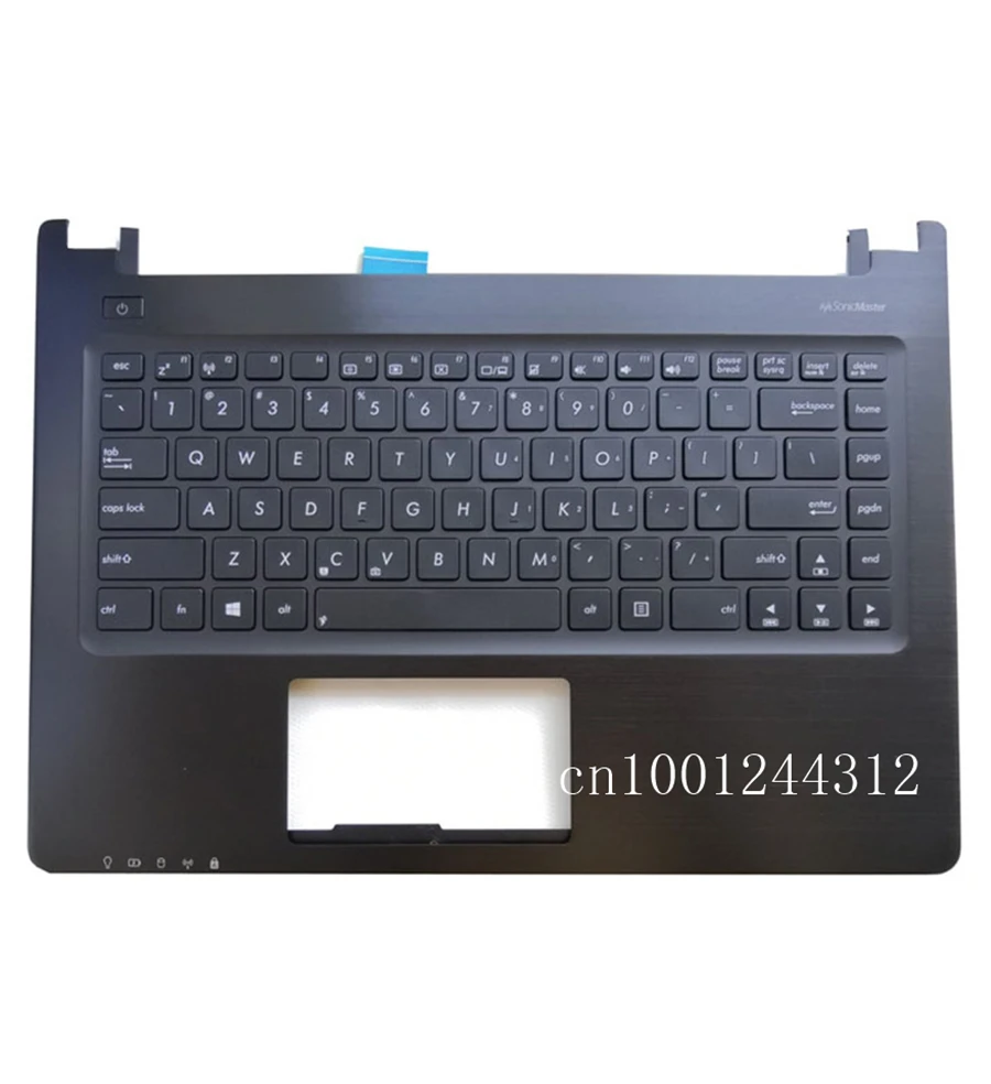 Для ASUS K46 K46C K46CM K46CB K46E S46 E46 A46C S46E и Упор для рук верхний чехол клавиатура ободок крышки - Цвет: Black