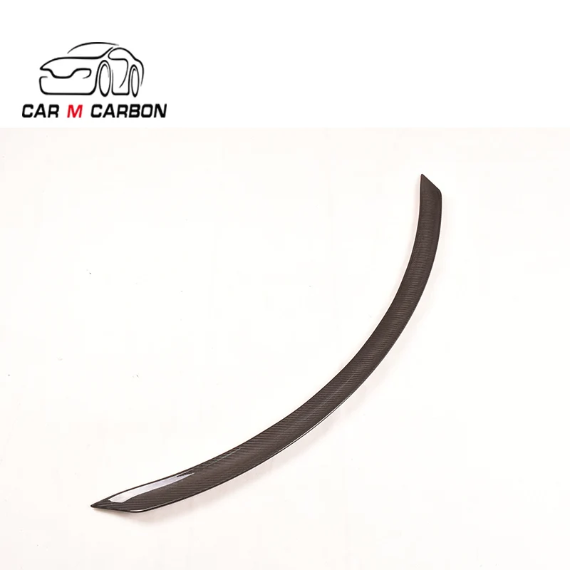 C Класс W205 карбоновое волокно 2 купе заднее крыло для C Класс W205 C63 задний спойлер 2014y