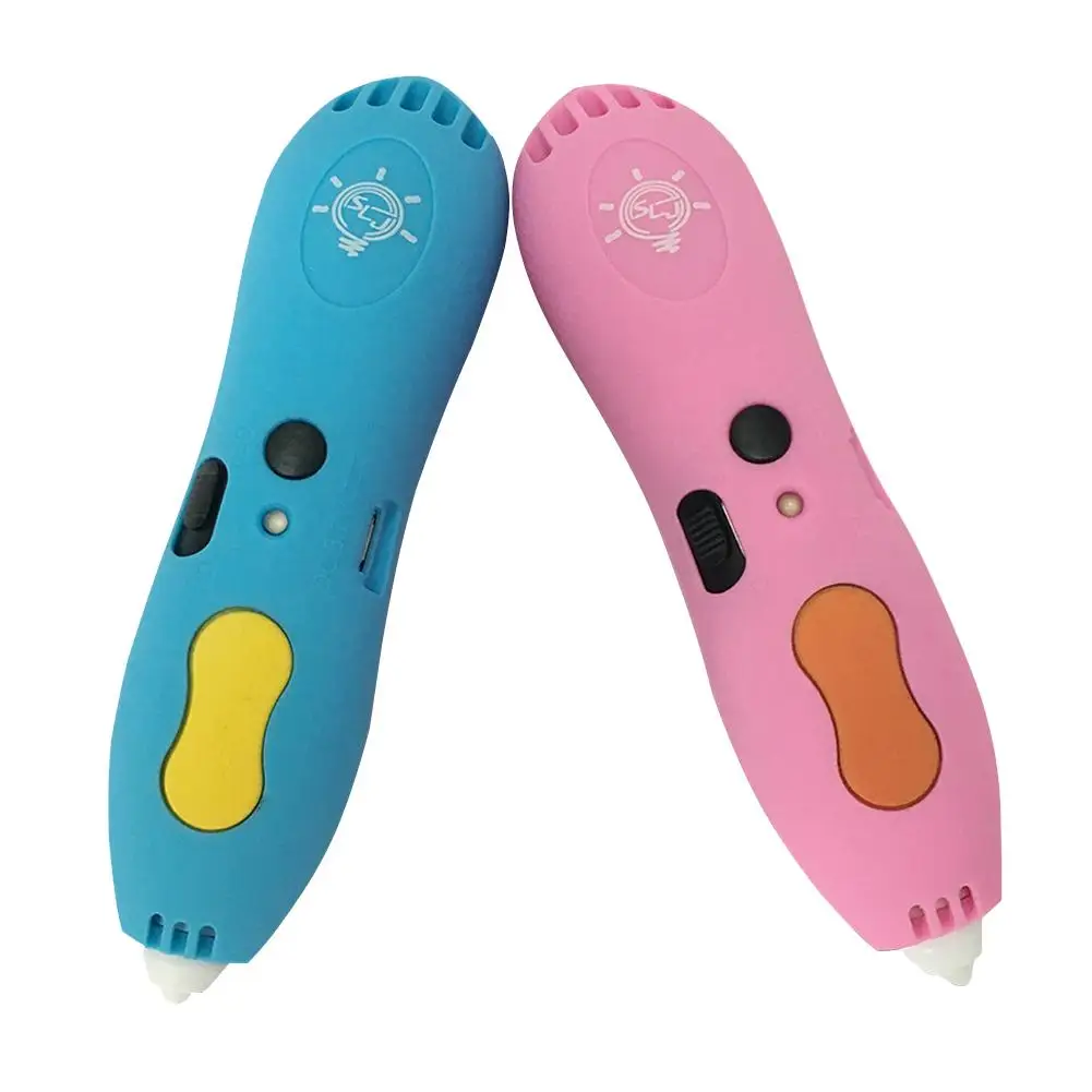 

MINOCOOL 3D Pen Child 3D Printing Pen DIY Rechargeable Low Temperature 3D Printing Pen Best Drawing Graffiti Printing Pen Toy