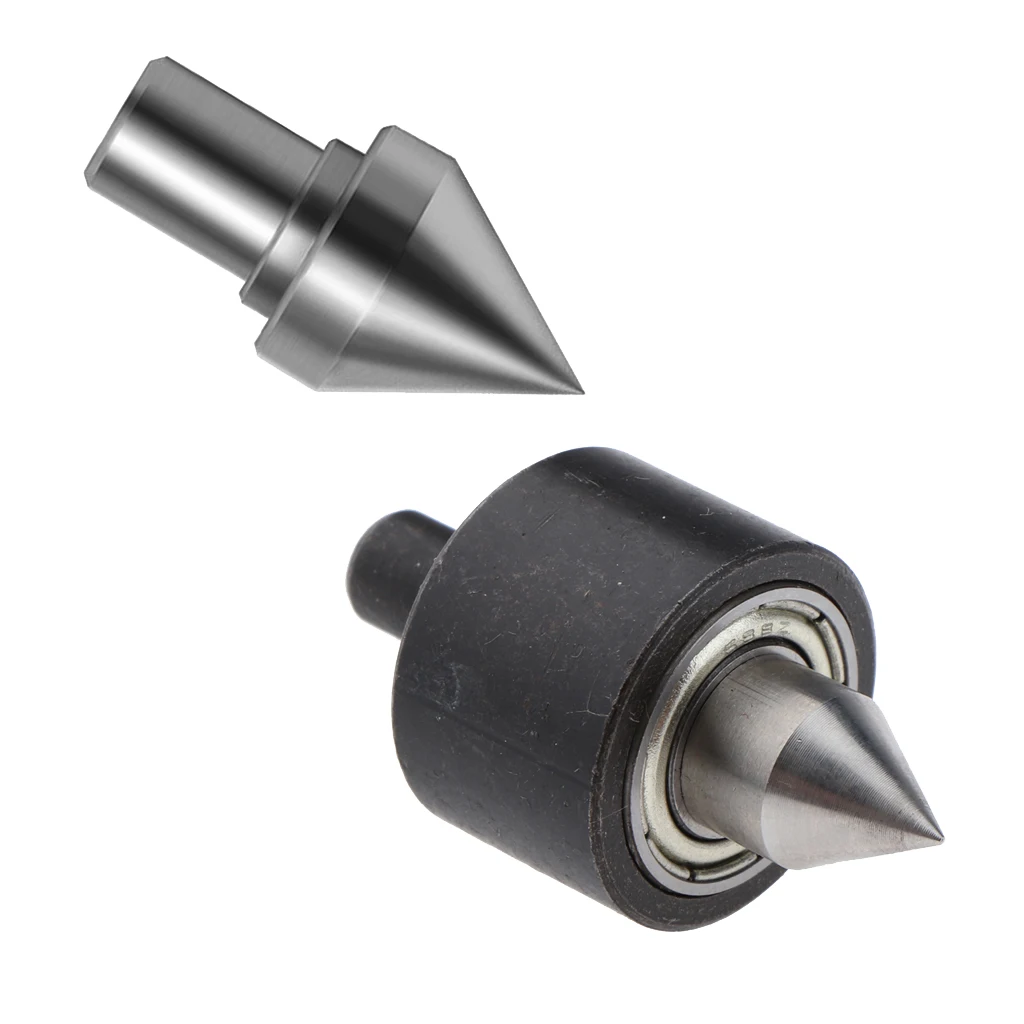 

2Pcs Drill Bit Set Wood Lathe Tailstock Drill Chuck Accessories