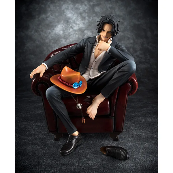 

16CM One piece ACE chair Anime Action Figure PVC New Collection figures toys Collection for friend Christmas gift