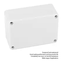 Наружная водонепроницаемая распределительная коробка ABS защитный чехол питания 84x59x33 мм IP65 провод Соединительный элемент коробка высокое качество