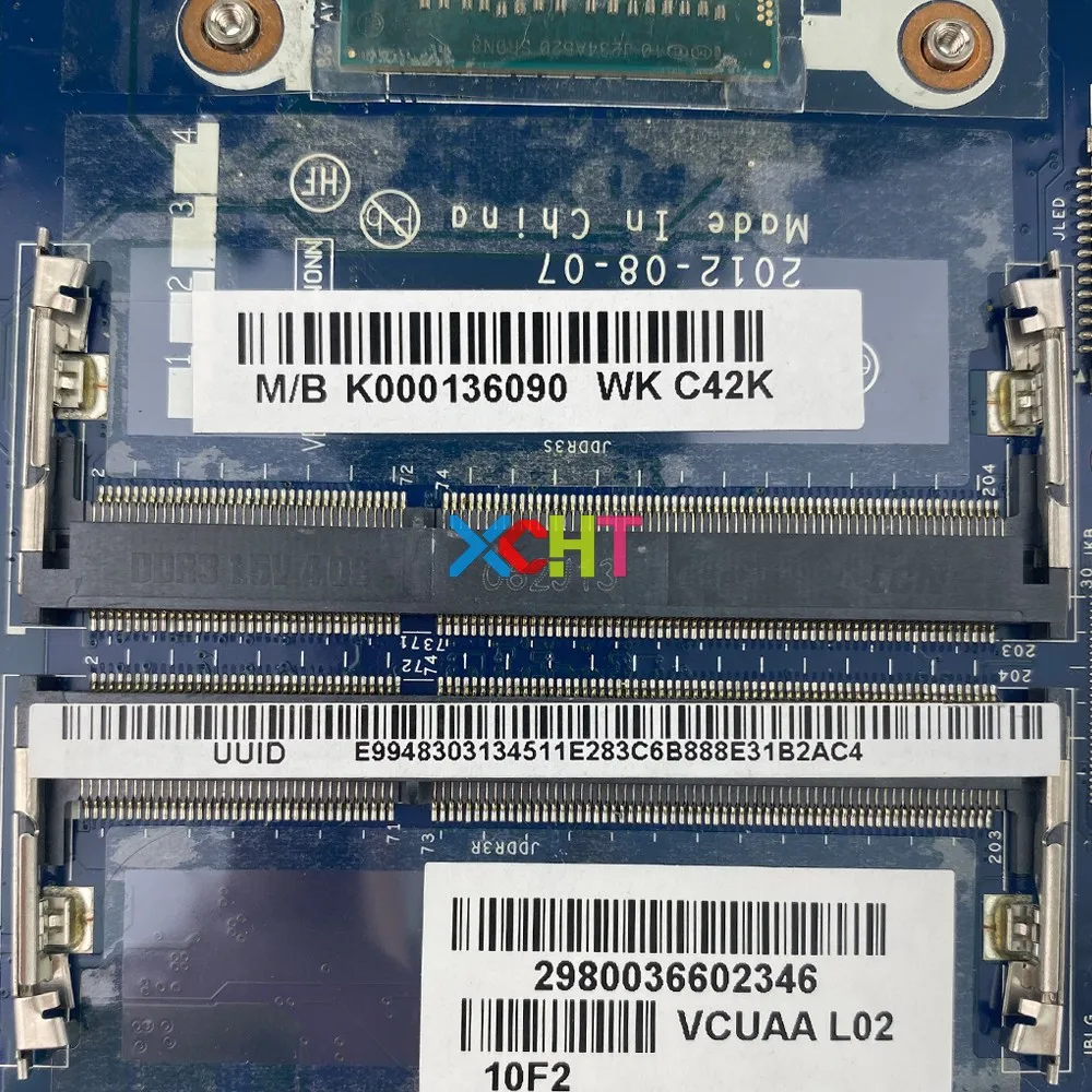 Best  K000136090 VCUAA LA-9161P w I5-3317U CPU GT630M Graphics for Toshiba Satellite U940 U945 Laptop Not
