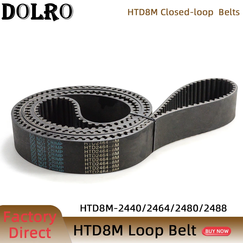 Correia Síncrona Htd 8m c = 2440 2464 2480 2488 Largura 15 20 25 30 40 50 mm Dentes 305 308 310 Htd8m Correia Dentada 3118m 24409m