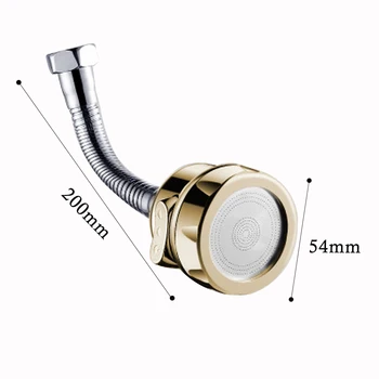 

360 Degree Rotation Kitchen Splash Water Tap Extension Filter Faucet Excellent Bubbler Faucet Indoor Kitchen Bathroom Sink Tap