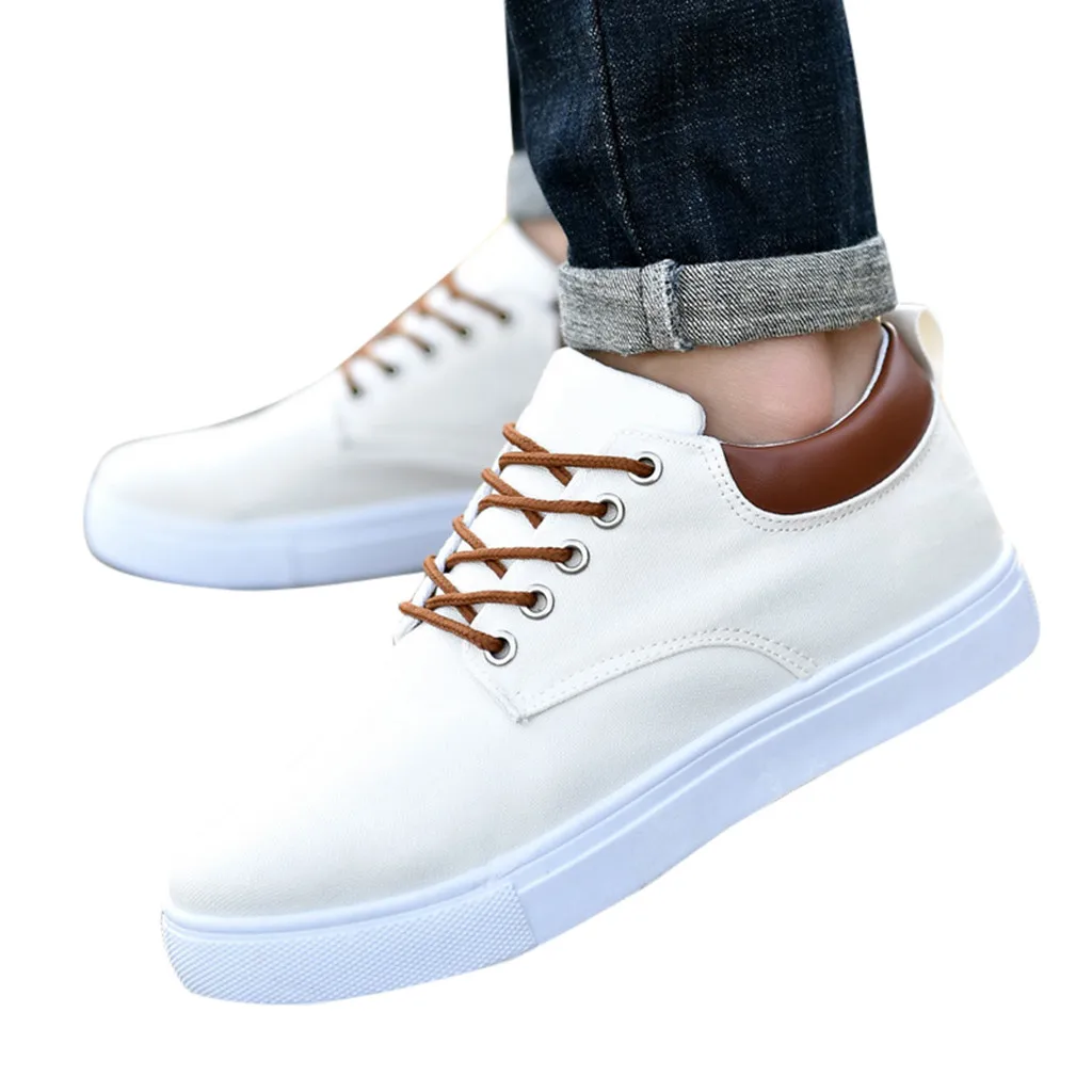 SAGACE мужские кроссовки; Студенческая обувь для отдыха; универсальные маленькие белые туфли; Бортовая обувь; Повседневная обувь; мужские кроссовки из парусины