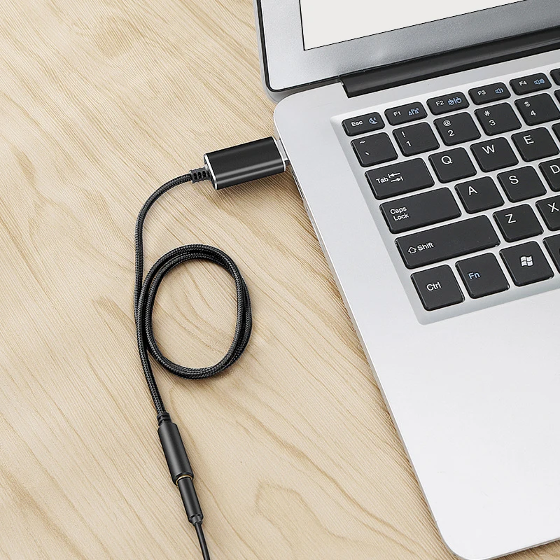 2 in 1 USB 3.5mm   ī ÷, PC Ʈ PS5 PS4  ũ Ŀ ܺ  ī, 3 5   