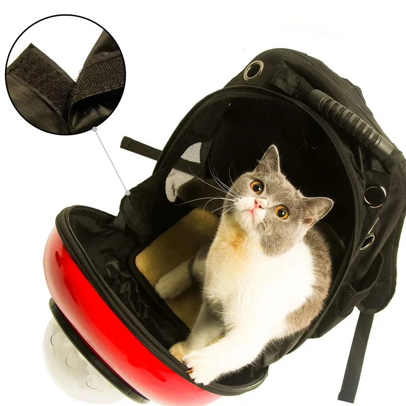 Космическая капсула Pet Carrier Рюкзак Водонепроницаемый для кошки маленькая собака DAG-корабль