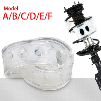 

2Pcs Universal Car Shock Absorber Spring Bumper Power Auto Buffers A/B/C/D/E/F Type For Cars Cushion Suspension Buffers