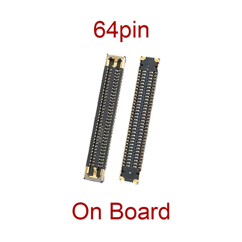 5Pcs 64Pin LCD Display Screen FPC Connector On Motherboard For
