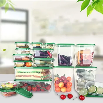 

Manufacturers Direct Selling Domestic Refrigerator Plastic Rectangular Food Vegetable Refrigerator Freshness Box Transparent Fre