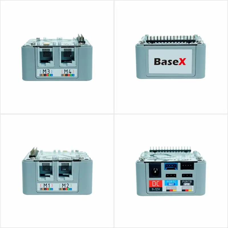 Официальное основание BaseX M5Stack совместимое с мотором LEGO EV3 4 ходовой мотор RJ11 и 2