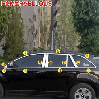 

Auto Window Body Automobile Chromium Modified Car Styling Protecter Sticker Strip Accessory 09 10 11 12 13 14 FOR Ford Edge