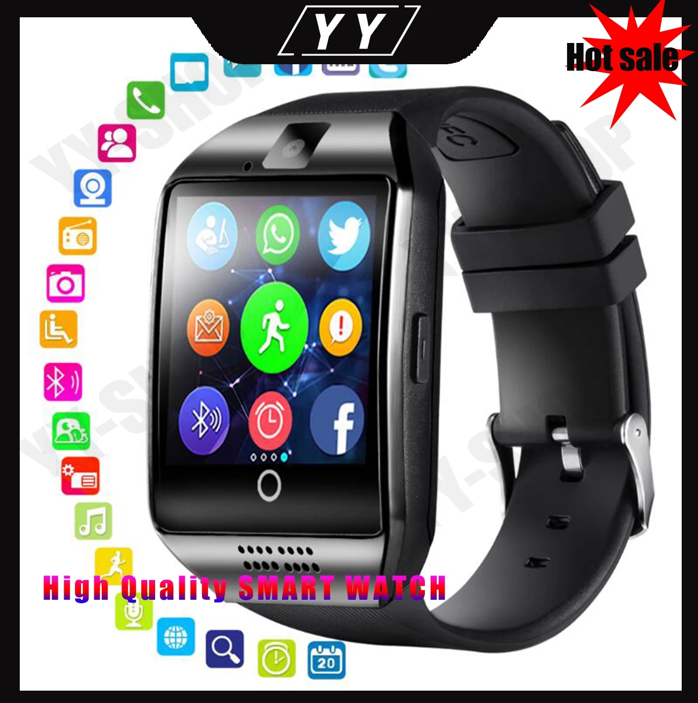 Горячее предложение! Распродажа! Bluetooth Смарт часы для Iphone Huawei Samsung Xiaomi Android