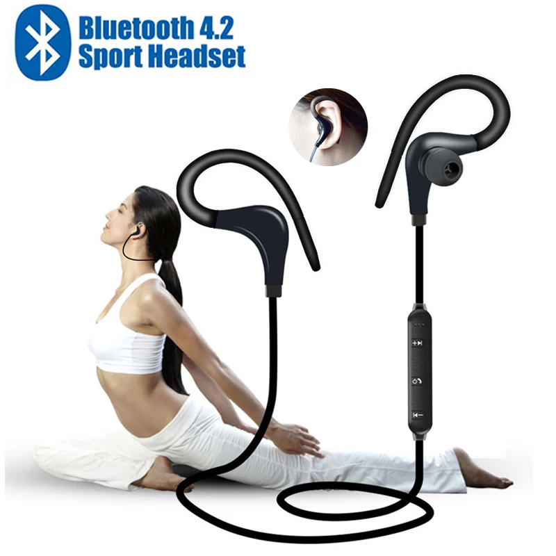 BT-1 Bluetooth-наушники Беспроводные наушники Мини-гарнитура Стерео Bluetooth-гарнитура с