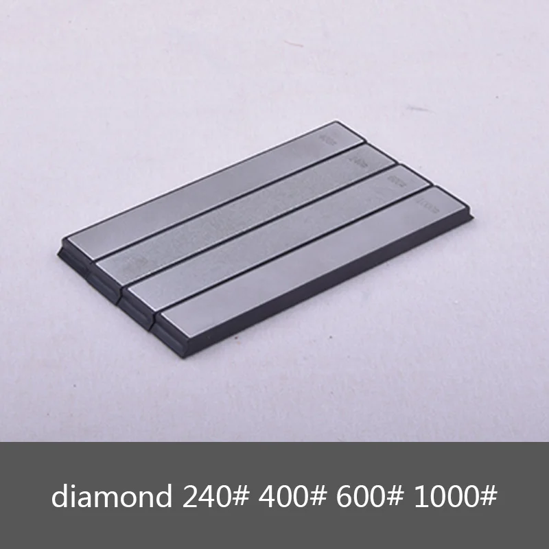 120-3000-10000 зернистость ruixin pro точилка для ножей Профессиональная фиксированная система заточки камень алмаз точильного камня камень - Цвет: 4 stones(D)