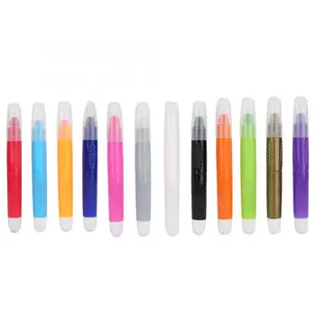 

12pcs Portable Temporary Hair Dyeing Crayon Hair Coloring Pen Styling Tool Set