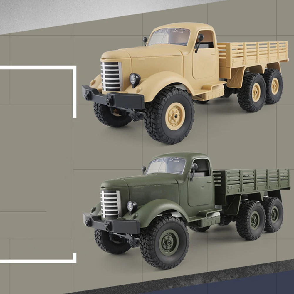 Q60 1/16 2,4G 6WD RC внедорожный гусеничный военный грузовик армейский автомобиль детская игрушка подарок