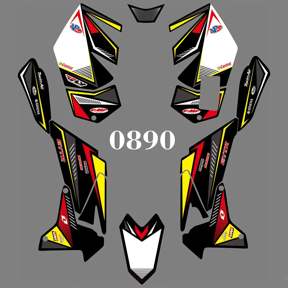 

for Suzuki LTR 450 ATV 2006 2007 2008 2009 2010 2011 2012 2013 2014 Full Graphics Decals Stickers Kit Custom Number Name Glossy