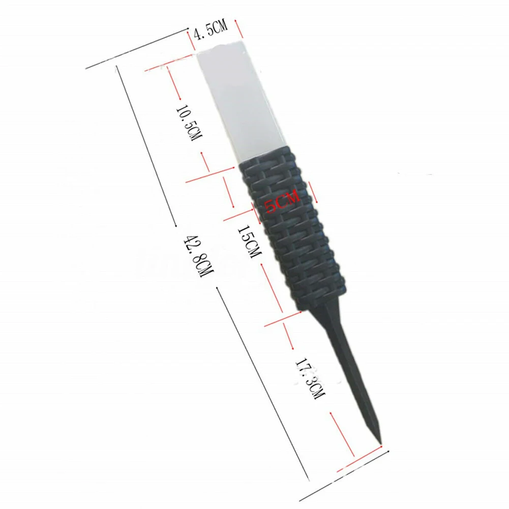 Easy Install Rattan Solar Powered IP44 Waterproof Lawn Lamp Landscape Light Rechargeable Outdoor Decoration Yard Garden Stake