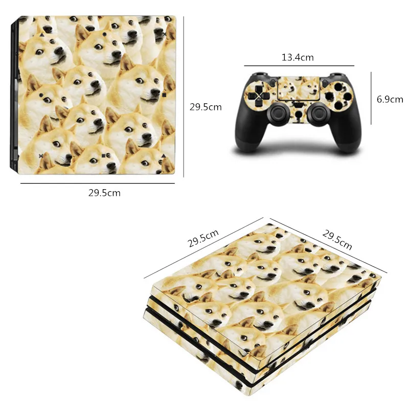 Наклейка для игрового контроллера, наклейка для PS4 PRO, ограниченная серия, виниловая игровая наклейка, наклейка для контроллера консоли
